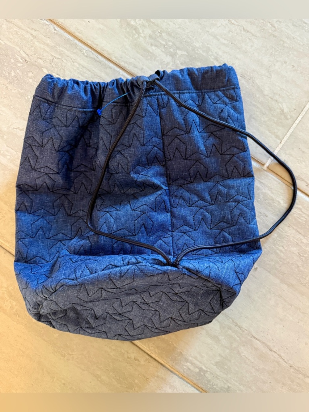 Vera Bradley X Shawn Johnson ReActive Ditty Bag Star Power Blue Rare Collab - Picture 3 of 5